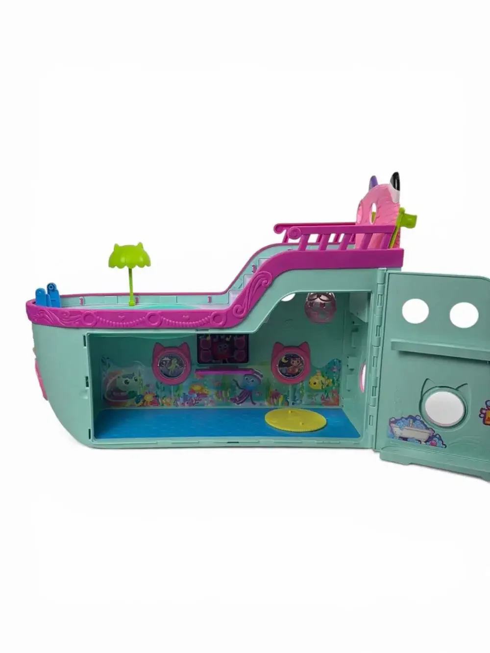 Gabby's Dollhouse Gabby Cat Friend Ship Cruise Liner Playset